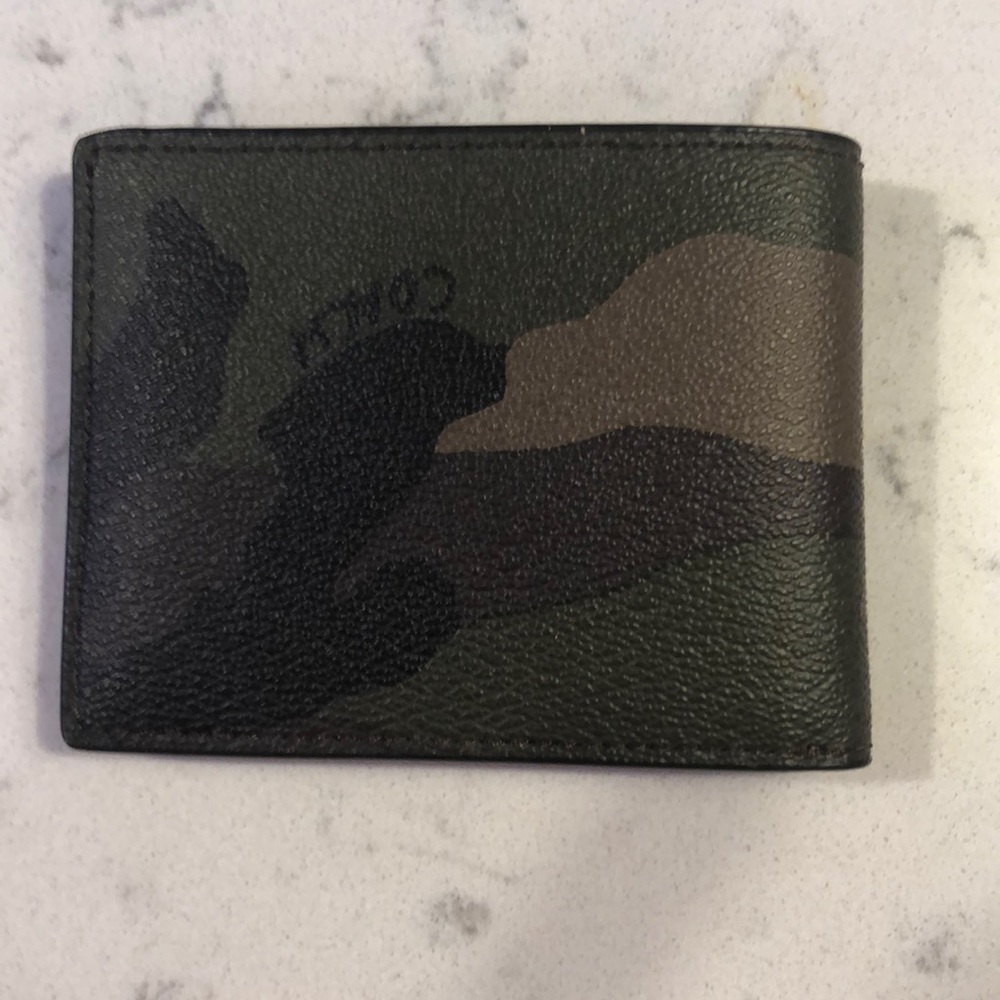 Camo Coach Wallet - Picture 2 of 5